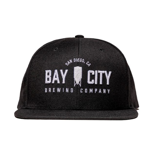 Bay City Brewery Hat 6 Panel Snapback San Diego Brewery Hat
