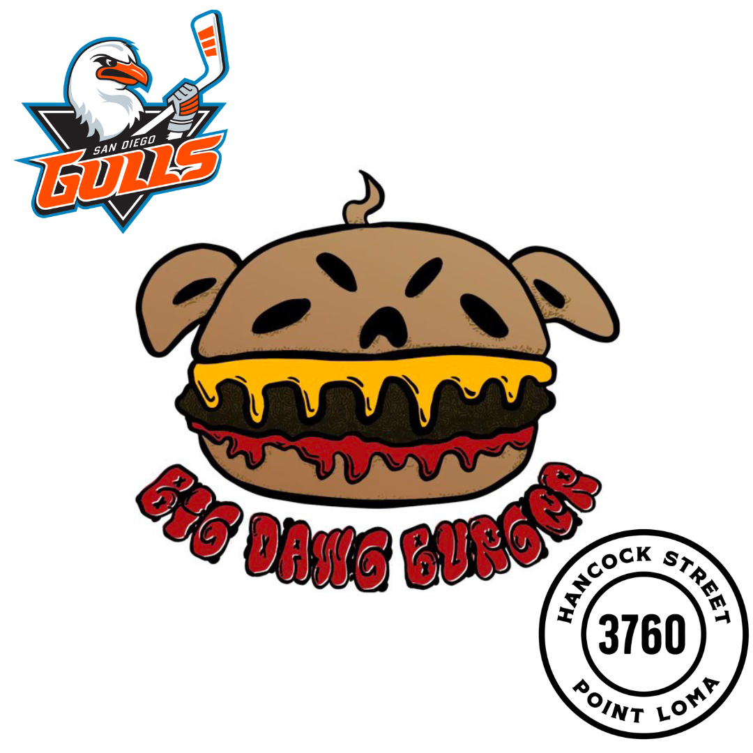 Big Dawg Burger & Gulls Hockey!