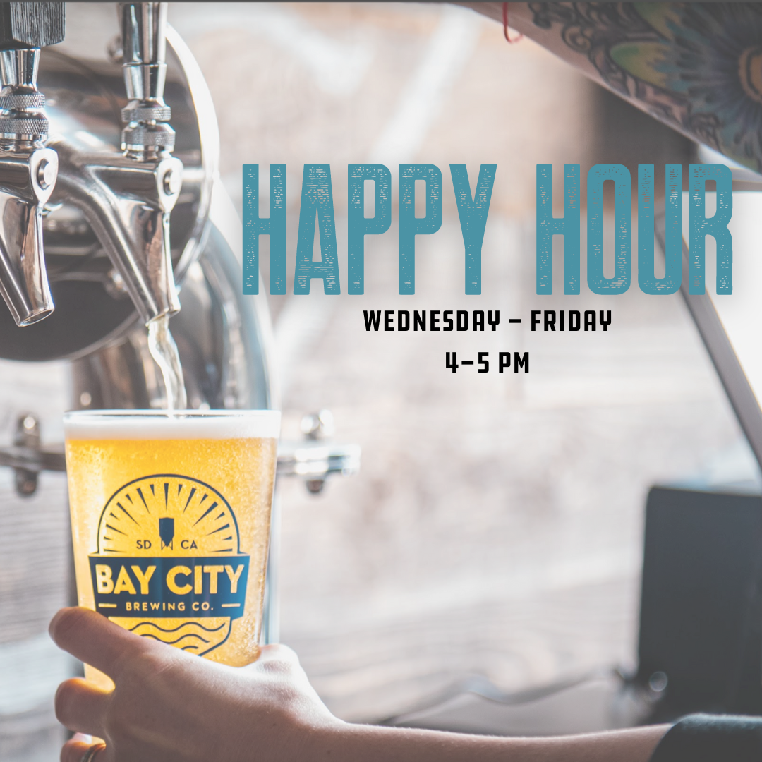 Weekday Happy Hour Bay City Brewing Co